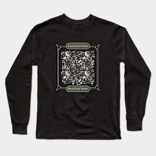 Cottagecore Nature Pattern Long Sleeve T-Shirt